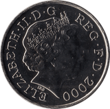 2000 BRILLIANT UNCIRCULATED £5 MILLENNIUM MINTED AT THE DOME BRILLIANT UNCIRCULATED BU - £5 BU - Cambridgeshire Coins