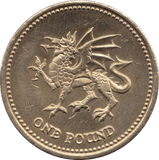 2000 CIRCULATED £1 Welsh Dragon - £1 CIRCULATED - Cambridgeshire Coins