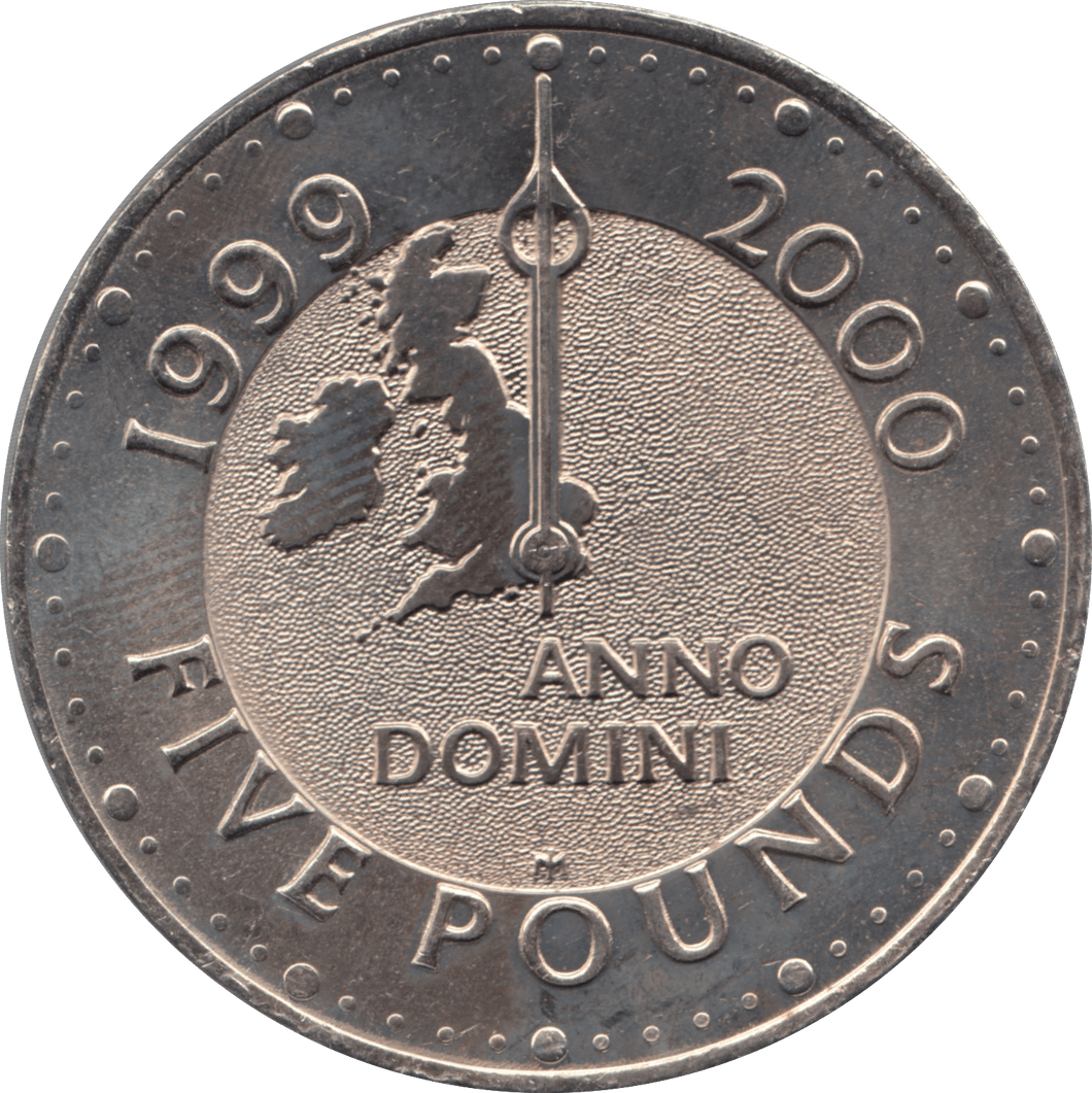 2000 CIRCULATED £5 MILLENNIUM COMMEMORATIVE COIN - £5 CIRCULATED - Cambridgeshire Coins