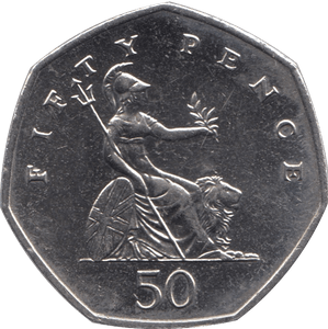 2000 CIRCULATED 50P BRITANNIA - 50P CIRCULATED - Cambridgeshire Coins
