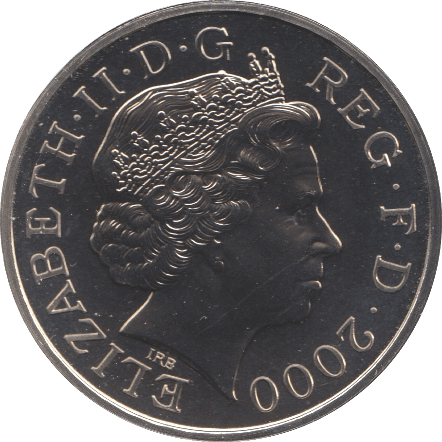 2000 FIVE POUND £5 MILLENNIUM BRILLIANT UNCIRCULATED BU - £5 BU - Cambridgeshire Coins