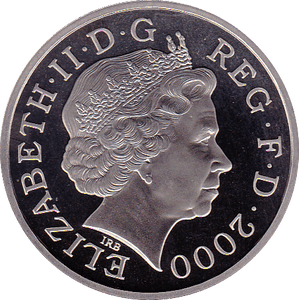 2000 FIVE POUND £5 PROOF COIN MILLENNIUM COMMEMORATIVE - £5 Proof - Cambridgeshire Coins
