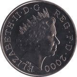 2000 FIVE POUND £5 QUEEN MOTHER 100TH BIRTHDAY BRILLIANT UNCIRCULATED BU - £5 BU - Cambridgeshire Coins