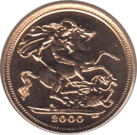 2000 GOLD HALF SOVEREIGN BU - Half Sovereign - Cambridgeshire Coins