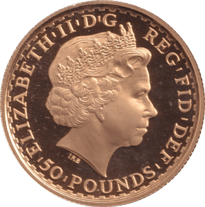 2000 GOLD PROOF £50 1/2 OUNCE BRITANNIA - GOLD BRITANNIAS - Cambridgeshire Coins