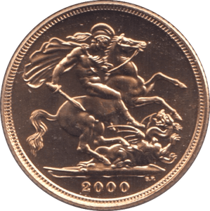 2000 GOLD SOVEREIGN ( BU ) - Sovereign - Cambridgeshire Coins