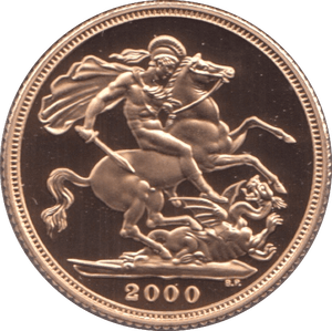 2000 GOLD SOVEREIGN ( PROOF ) - Sovereign - Cambridgeshire Coins