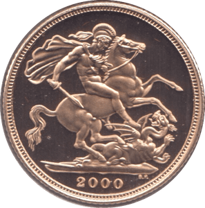 2000 GOLD SOVEREIGN ( PROOF ) - Sovereign - Cambridgeshire Coins