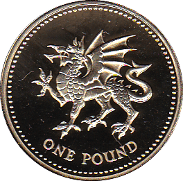 2000 ONE POUND PROOF WELSH DRAGON - £1 Proof - Cambridgeshire Coins