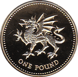 2000 ONE POUND PROOF WELSH DRAGON - £1 Proof - Cambridgeshire Coins