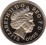 2000 ONE POUND PROOF WELSH DRAGON - £1 Proof - Cambridgeshire Coins