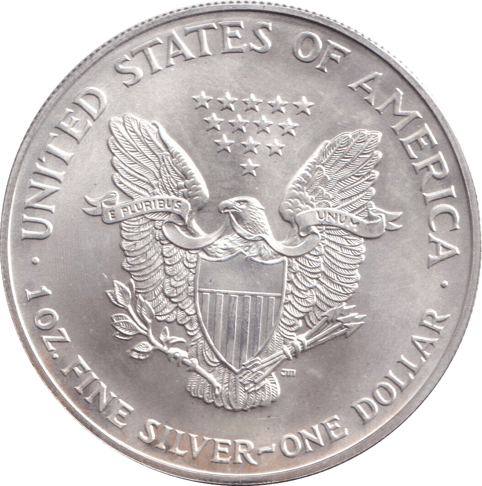2000 SILVER LIBERTY DOLLAR USA - SILVER WORLD COINS - Cambridgeshire Coins
