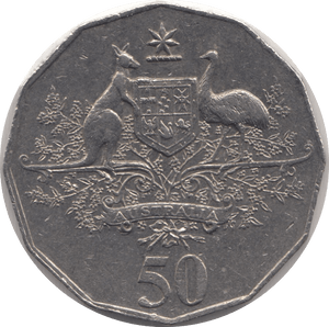 2001 AUSTRALIA 50 CENTS - WORLD COINS - Cambridgeshire Coins