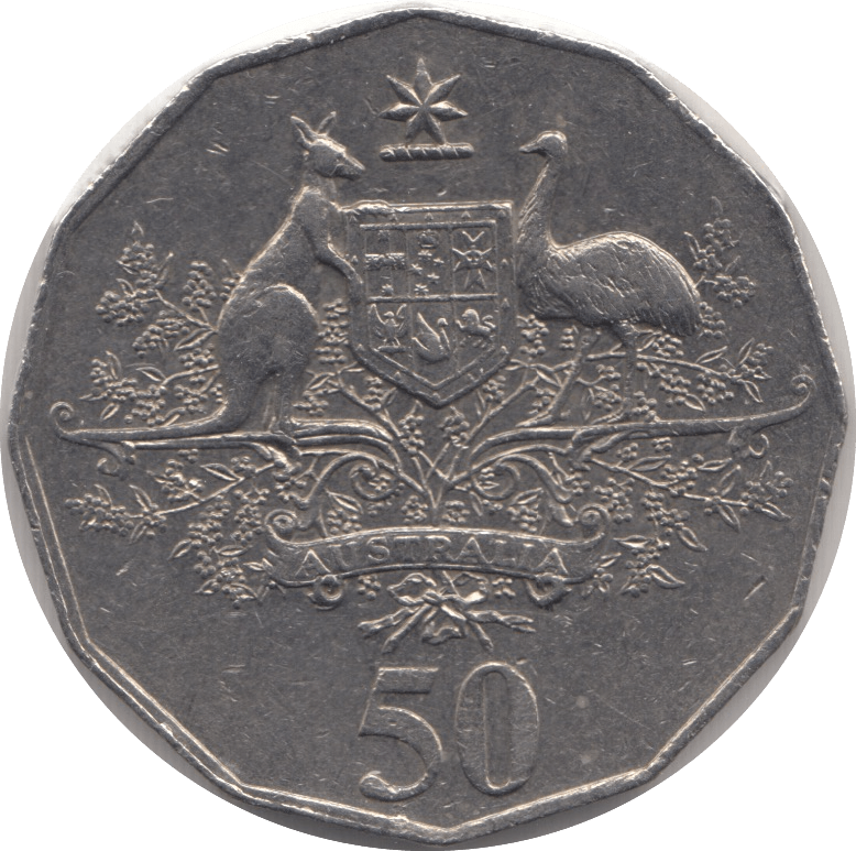 2001 AUSTRALIA 50 CENTS - WORLD COINS - Cambridgeshire Coins