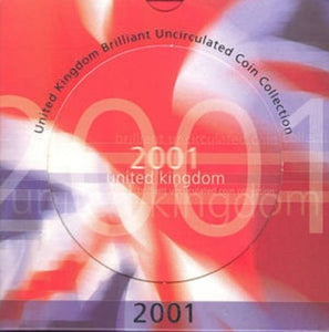 2001 BRILLIANT UNCIRCULATED COIN YEAR SET - Brilliant Uncirculated Year Sets - Cambridgeshire Coins