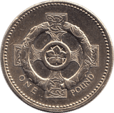 2001 CIRCULATED £1 CELTIC CROSS - £1 CIRCULATED - Cambridgeshire Coins