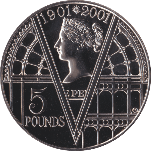 2001 CIRCULATED £5 VICTORIAN ERA COIN - £5 CIRCULATED - Cambridgeshire Coins