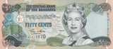 2001 FIFTY CENTS BAHAMAS REF 1124 - World Banknotes - Cambridgeshire Coins