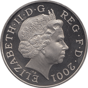2001 FIVE POUND £5 PROOF COIN QUEEN VICTORIA CENTENNIAL - £5 Proof - Cambridgeshire Coins