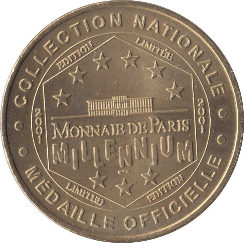 2001 FRANCE MILENNIUM MEDALLION - WORLD COINS - Cambridgeshire Coins