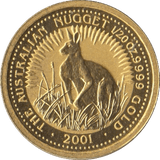 2001 GOLD 1/20 OZ NUGGET FIVE DOLLARS AUSTRALIA - Gold World Coins - Cambridgeshire Coins