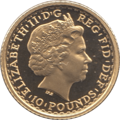 2001 GOLD PROOF 1/10TH OUNCE £10 BRITANNIA - GOLD BRITANNIAS - Cambridgeshire Coins