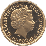2001 GOLD PROOF 1/10TH OUNCE £10 BRITANNIA - GOLD BRITANNIAS - Cambridgeshire Coins