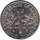 2001 ONE DIME USA PHILADELPHIA MINT - SILVER WORLD COINS - Cambridgeshire Coins