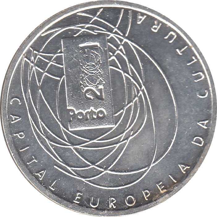 2001 SILVER 500 ESCUDOS PORTUGAL - WORLD SILVER COINS - Cambridgeshire Coins