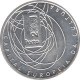 2001 SILVER 500 ESCUDOS PORTUGAL - WORLD SILVER COINS - Cambridgeshire Coins
