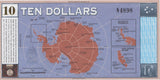 2001 TEN DOLLARS BANKNOTE ANTARCTICA REF 512 - World Banknotes - Cambridgeshire Coins