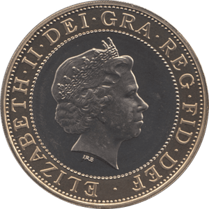 2001 TWO POUND £2 PROOF COIN ADVENT OF TECHNOLOGY SHOULDER OF GIANTS - £2 Proof - Cambridgeshire Coins