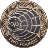 2001 TWO POUND £2 PROOF COIN MARCONI WIRELESS BRIDGES - £2 Proof - Cambridgeshire Coins