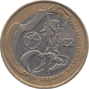 2002 £2 CIRCULATED COMMONWEALTH GAMES SCOTLAND - £2 CIRCULATED - Cambridgeshire Coins