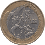 2002 £2 CIRCULATED COMMONWEALTH GAMES SCOTLAND - £2 CIRCULATED - Cambridgeshire Coins