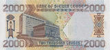 2002 2000 LEONES BANKNOTE SIERRA LEONE REF 973 - World Banknotes - Cambridgeshire Coins
