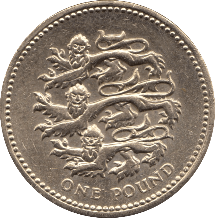 2002 CIRCULATED £1 English Lions - £1 CIRCULATED - Cambridgeshire Coins