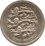 2002 CIRCULATED £1 English Lions - £1 CIRCULATED - Cambridgeshire Coins
