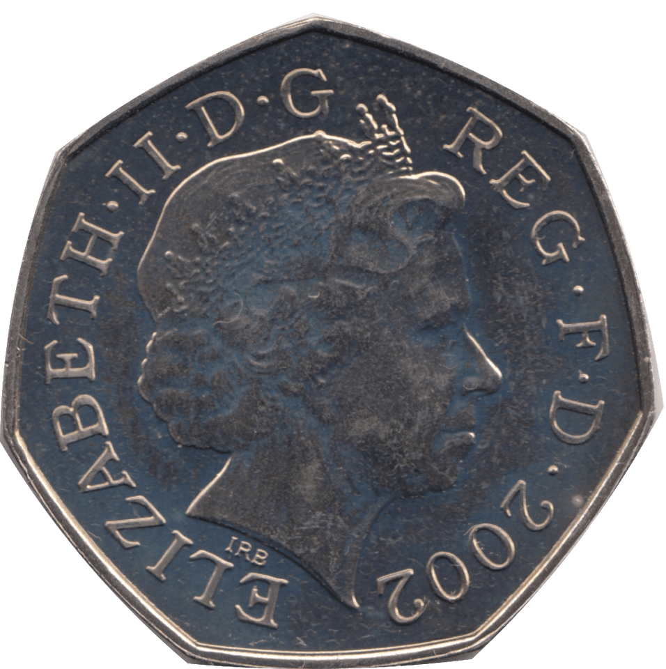 2002 CIRCULATED 50P BRITANNIA - 50P CIRCULATED - Cambridgeshire Coins