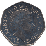2002 CIRCULATED 50P BRITANNIA - 50P CIRCULATED - Cambridgeshire Coins