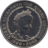 2002 FIVE POUND £5 QUEEN MOTHER BRILLIANT UNCIRCULATED BU - £5 BU - Cambridgeshire Coins