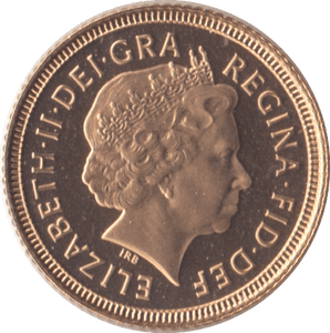 2002 GOLD HALF SOVEREIGN ( PROOF ) - Half Sovereign - Cambridgeshire Coins