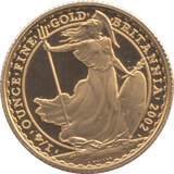 2002 GOLD PROOF £25 1/4 OUNCE BRITANNIA - GOLD BRITANNIAS - Cambridgeshire Coins
