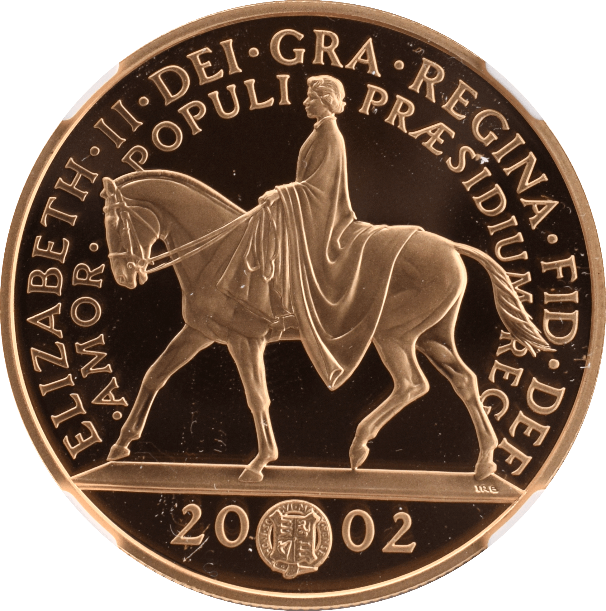 2002 ゴールデンジュビリー 馬上の女王 P50銀貨 NGC PF69UC 2002 2002 ゴールデンジュビリー 馬上の女王 P50銀貨 NGC PF69UC 2002