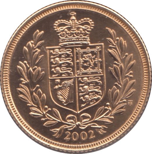 2002 GOLD SOVEREIGN ( BU ) - Sovereign - Cambridgeshire Coins