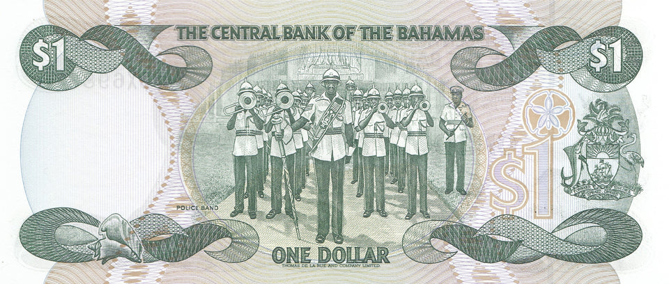 2002 ONE DOLLAR BANKNOTE BAHAMAS REF 1127 - World Banknotes - Cambridgeshire Coins