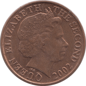 2002 ONE PENNY JERSEY - WORLD COINS - Cambridgeshire Coins