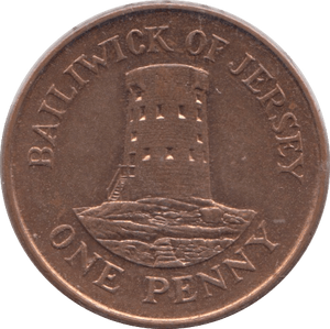 2002 ONE PENNY JERSEY - WORLD COINS - Cambridgeshire Coins