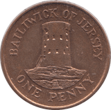 2002 ONE PENNY JERSEY - WORLD COINS - Cambridgeshire Coins