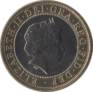 2002 TWO POUND £2 COMMONWEALTH GAMES ENGLAND BRILLIANT UNCIRCULATED BU - £2 BU - Cambridgeshire Coins